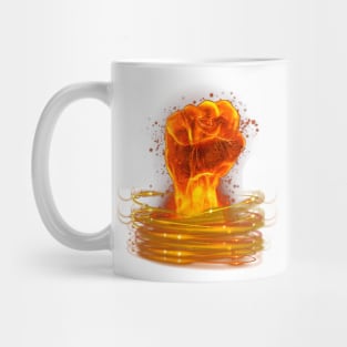 Graphic design fair hand. Fair style graphic Mug